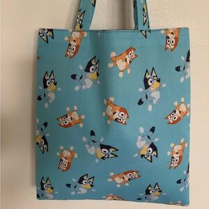 Bluey and Bingo-Inspired Handmade Tote